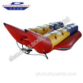 Barco de banana voador inflável reboque